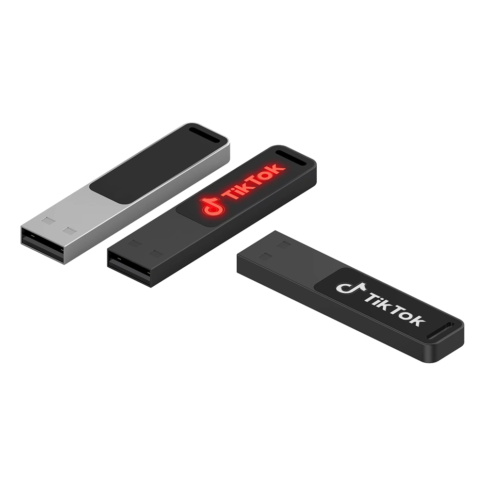 32 Gb Metal Işıklı Usb Bellek