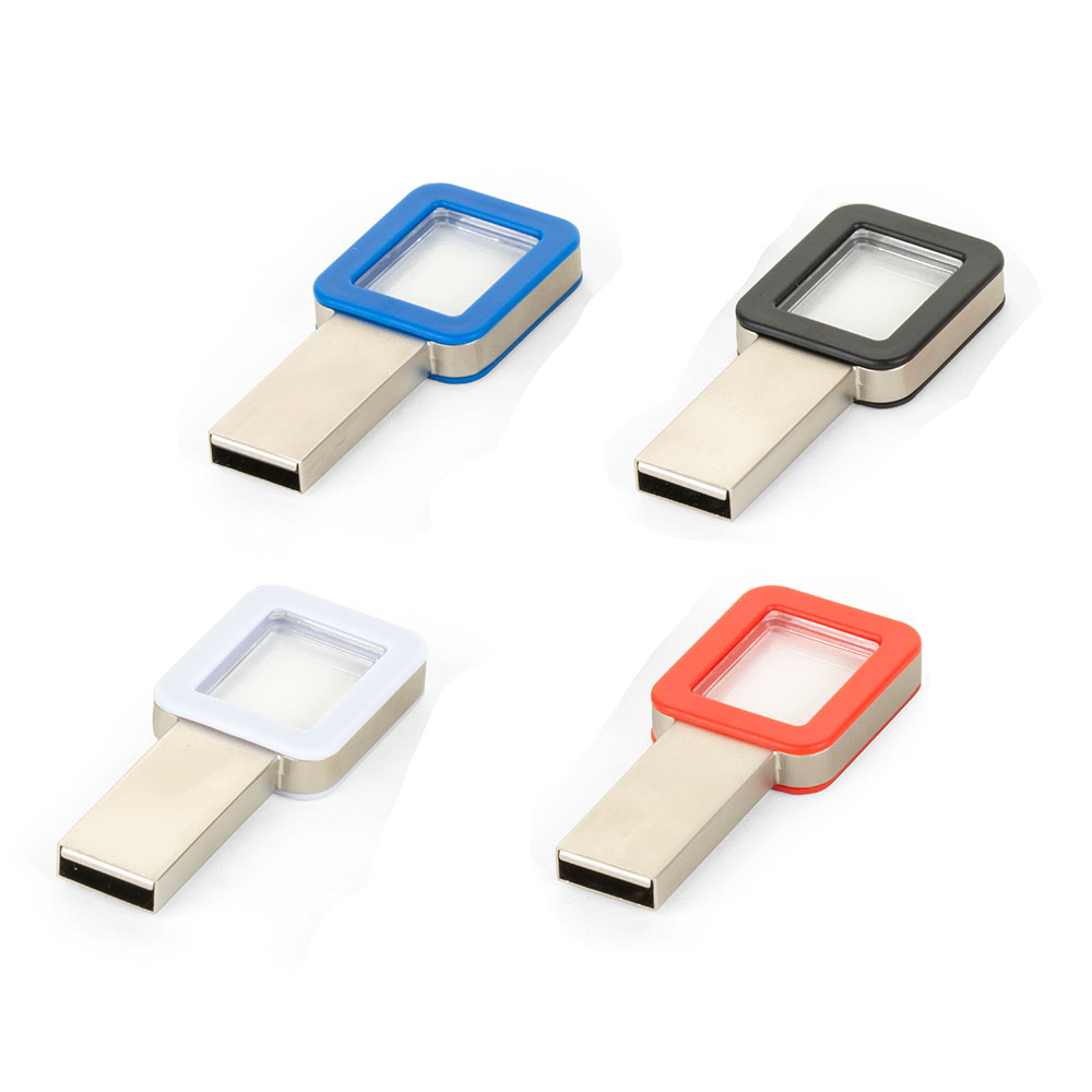 8 Gb Şeffaf Usb Bellek