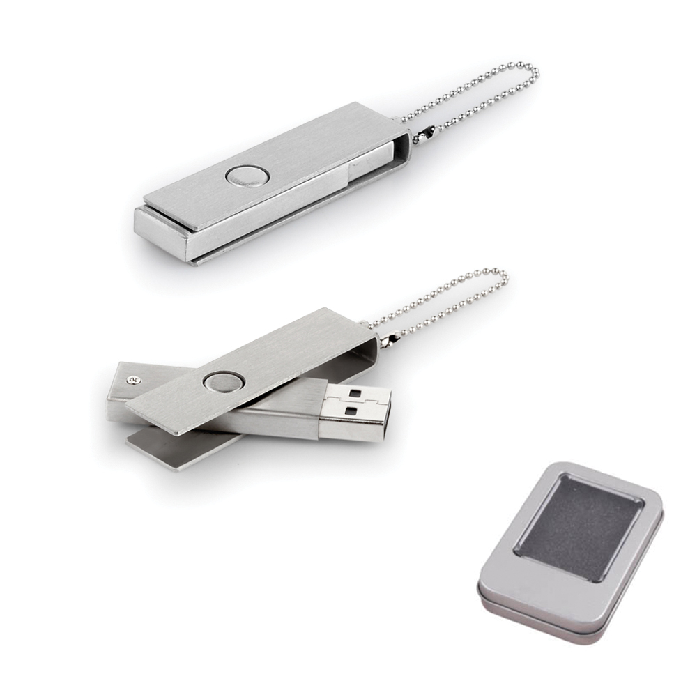 16 Gb Metal Anahtarlık Usb Bellek