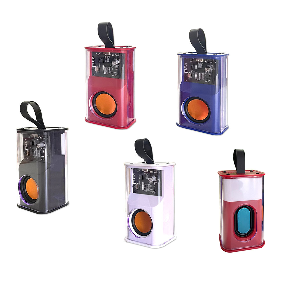 Şeffaf Rgb Bluetooth Hoparlör